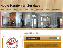 Tablet Screenshot of crewofonehomerepair.com